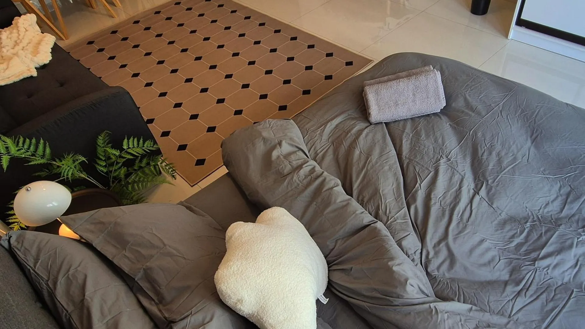 Daire Central Park Cozy Garden View Studio For 3 Pax Johor Bahru