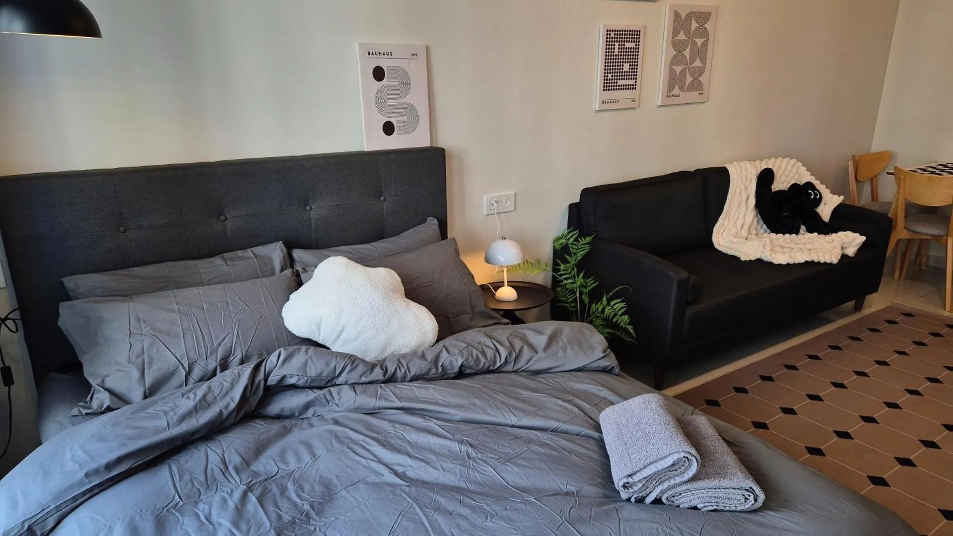 Central Park Cozy Garden View Studio For 3 Pax Johor Bahru 0*,