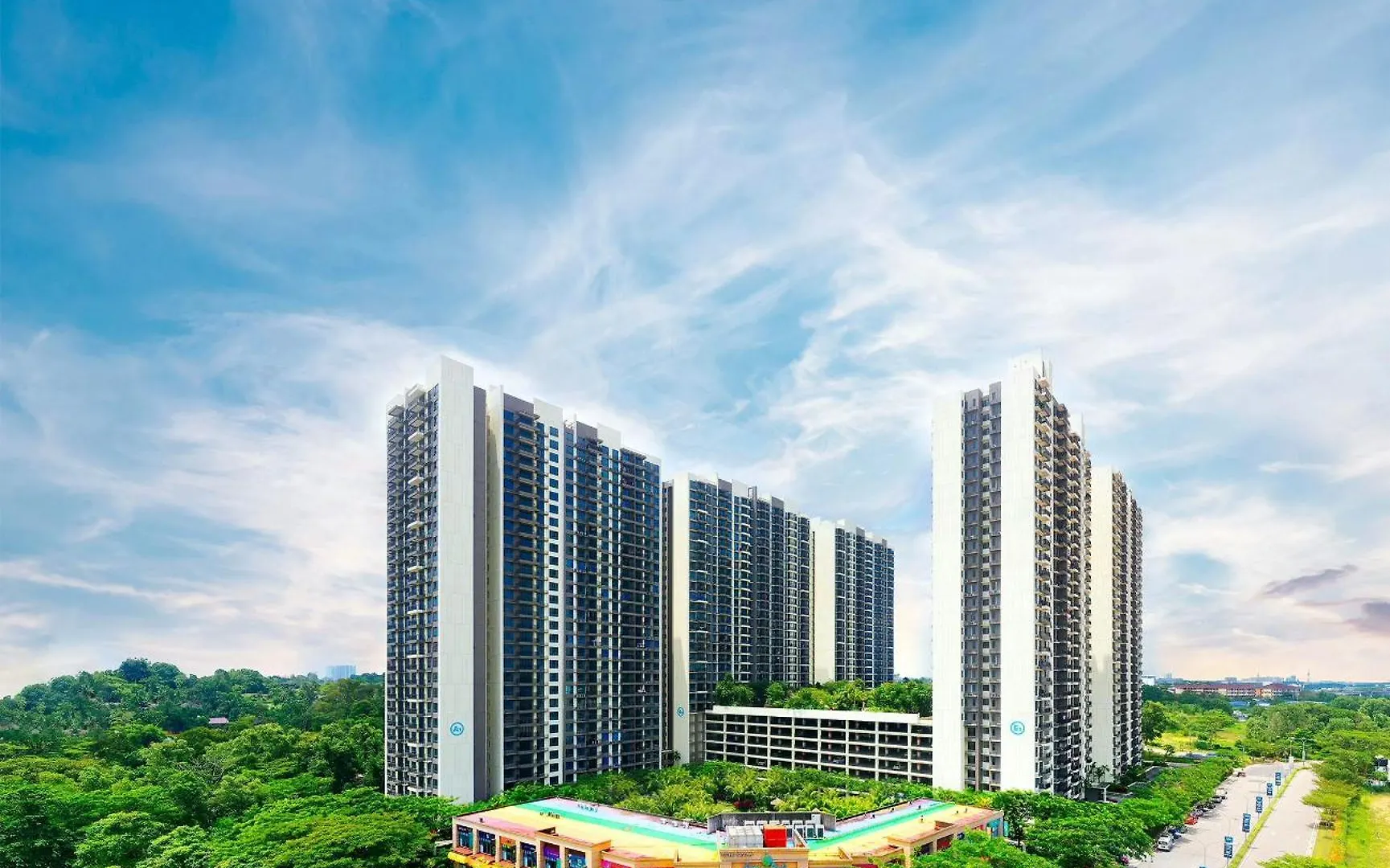 Central Park Cozy Garden View Studio For 3 Pax Johor Bahru 0*,