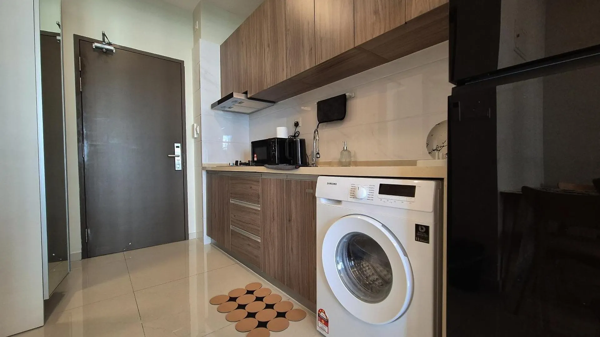 Daire Central Park Cozy Garden View Studio For 3 Pax Johor Bahru Malezya